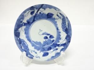 古伊万里　染付　なます皿